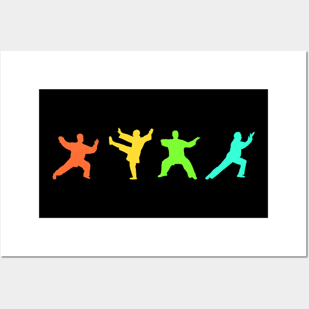 Tai Chi Movements Qi Tai-Chi-Chuan Gift Wall Art by sBag-Designs